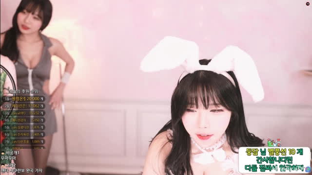 BJ♡에디린♡클립]에디린 검스바니걸 댄스 ㅗㅜㅑ / 대륙 vs 미국 별들의 전쟁 에디린 퀸다미 수련수련 마젠타]