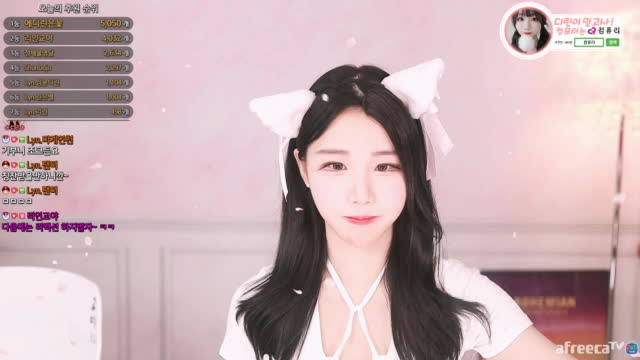 BJ♡에디린♡클립]고양이송 에디린누나♥️ 펑티모